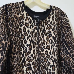 Nick & Nora leopard print Adult pajamas XL NWOT
